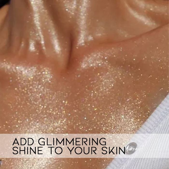 HighShine Spray On Body & Hair Glitter Make-up Every Day And Night