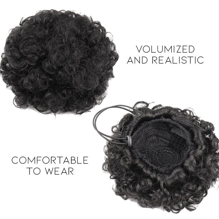 Easy Afro Hairbun Extensions Hair Styling Tools Every Day And Night 