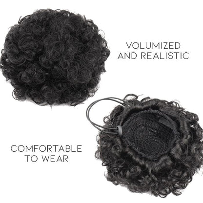 Easy Afro Hairbun Extensions Hair Styling Tools Every Day And Night 