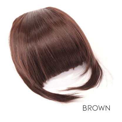 Seamless Clip-In Bangs Morning Shades Brown 