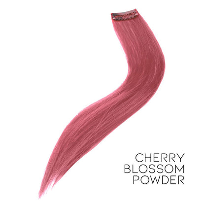 Highlight-Coloured Hair Piece Morning Shades Cherry Blossom Powder 