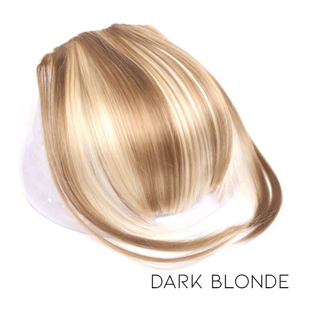 Seamless Clip-In Bangs Morning Shades Dark Blonde 
