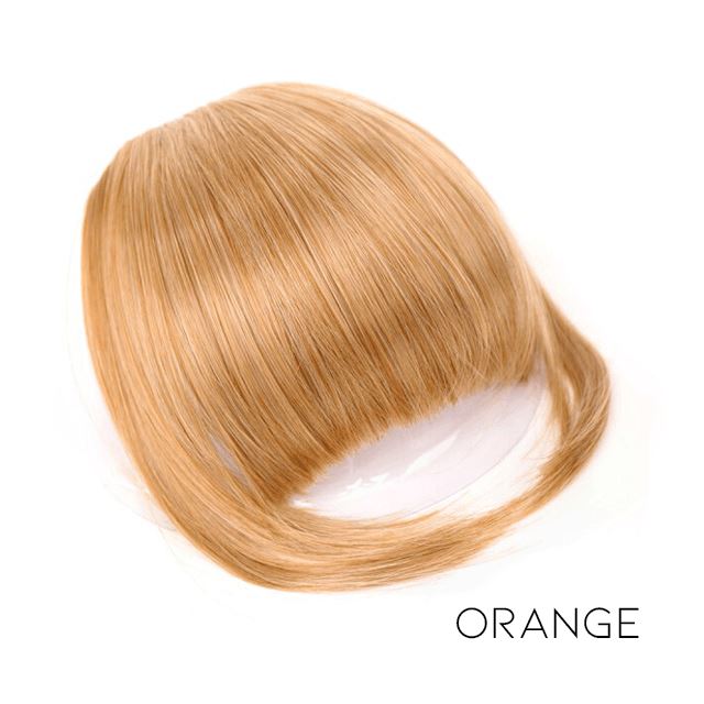 Seamless Clip-In Bangs Morning Shades Orange 