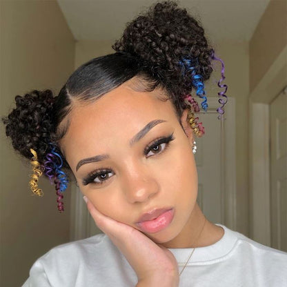 Easy Afro Hairbun Extensions Hair Styling Tools Every Day And Night 