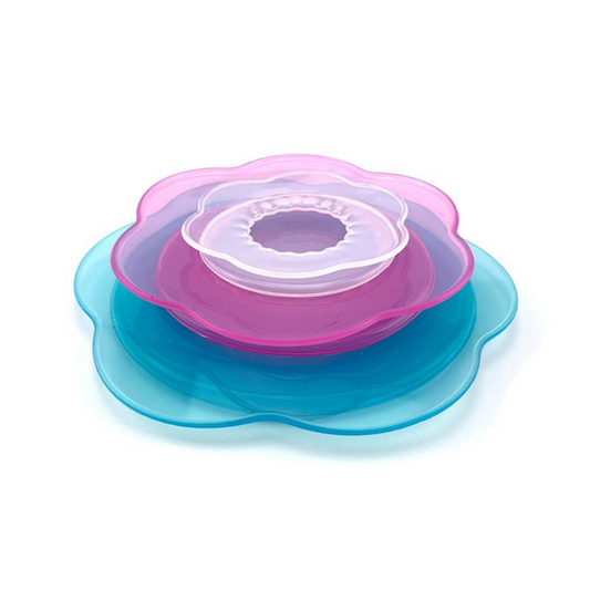 Silicone Stretch Lids Reusable Bowl Covers set (3PCS)