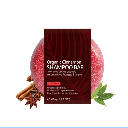 Herbal Essential Oil Infused Shampoo Bar (Cinnamon)
