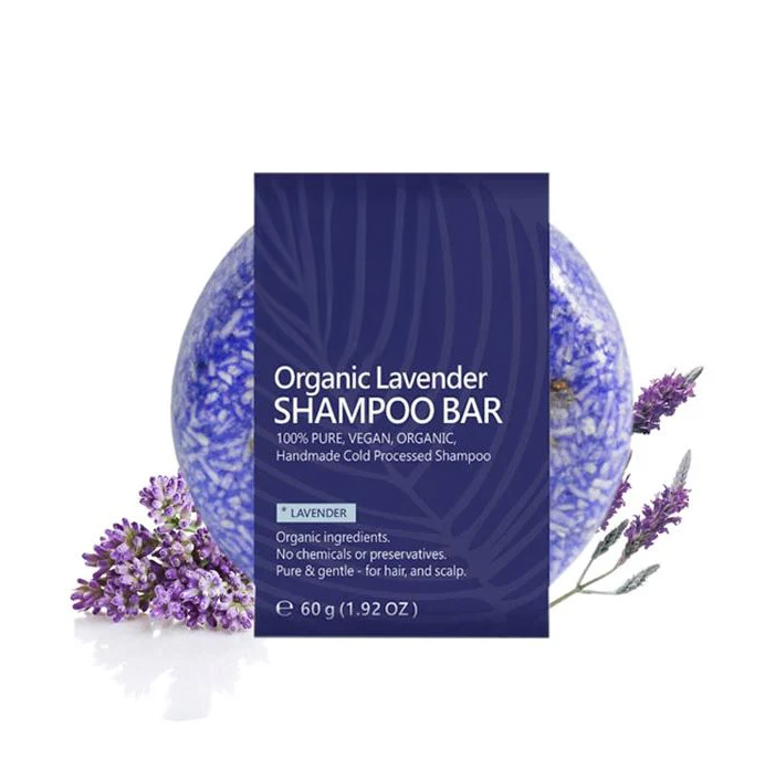 Herbal Essential Oil Infused Shampoo Bar (Lavender)