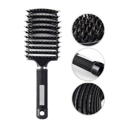 Bristles-Brush Detangling Comb Morning Shades 