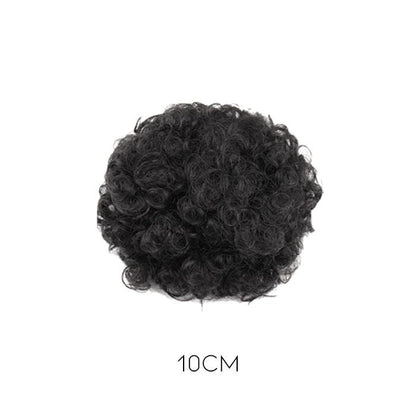 Easy Afro Hairbun Extensions Hair Styling Tools Every Day And Night 10cm (For Kids) 