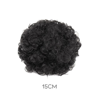 Easy Afro Hairbun Extensions Hair Styling Tools Every Day And Night 15cm 
